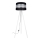 Põrandalamp CORAL 1xE27/60W/230V valge/must/matt kroom
