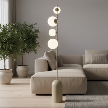 Põrandalamp ETNO 4xG9/8W/230V beež