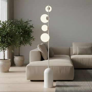 Põrandalamp ETNO 4xG9/8W/230V, valge