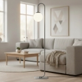 Põrandalamp FLOR 1xE14/10W/230V hall