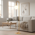 Põrandalamp FLOR 1xE14/10W/230V oranž