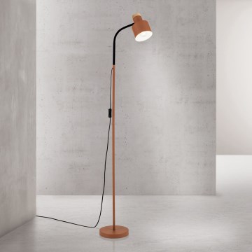 Põrandalamp GILI 1xE27/40W/230V telliskivipunane