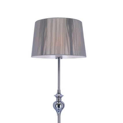 Põrandalamp GILLENIA 1xE27/60W/230V hõbe