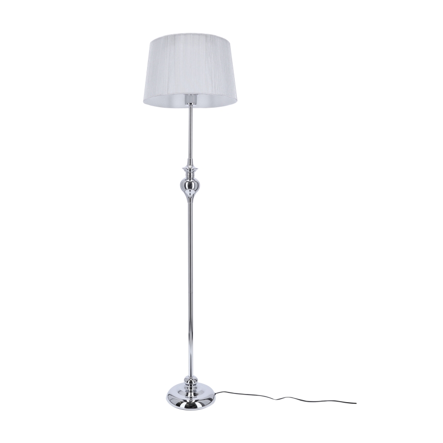 Põrandalamp GILLENIA 1xE27/60W/230V hõbe