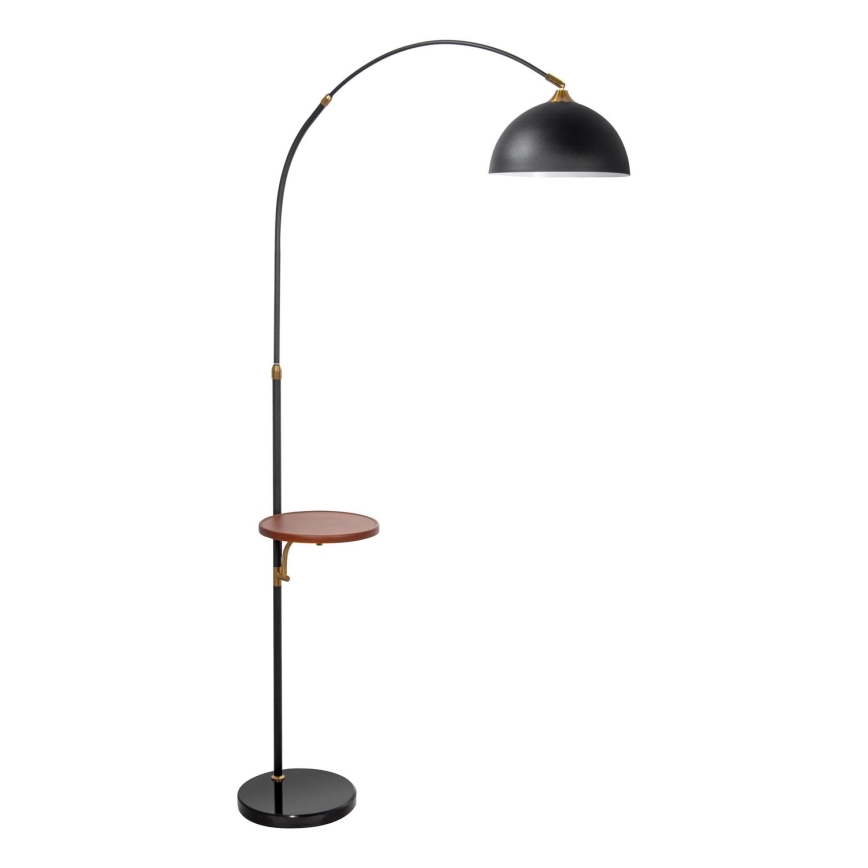 Põrandalamp koos lauaga 1xE27/60W/230V must