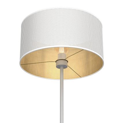 Põrandalamp LOFT SHADE 1xE27/60W/230V valge/kuldne