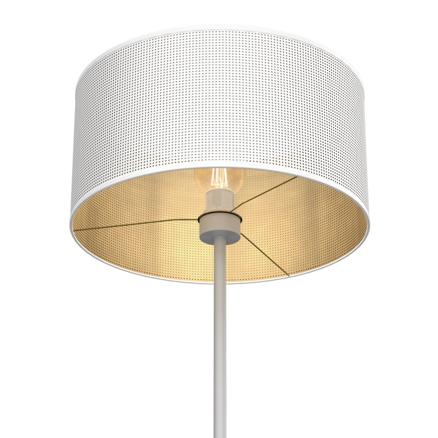 Põrandalamp LOFT SHADE 1xE27/60W/230V valge/kuldne