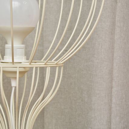 Põrandalamp MERCURE 1xE27/15W/230V kreemjas