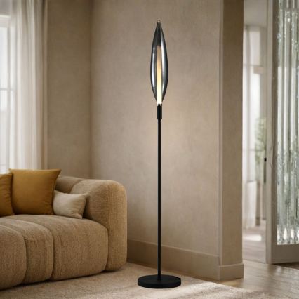 Põrandalamp NORDIC 1xG9/5W/230V must kroom
