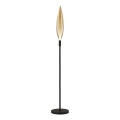 Põrandalamp NORDIC 1xG9/5W/230V must/suitsune beež