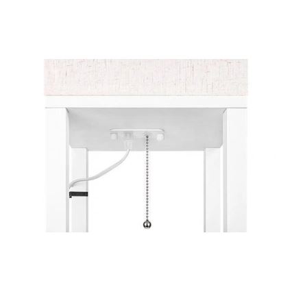 Põrandalamp riiulitega 1xE27/60W/230V valge
