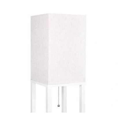 Põrandalamp riiulitega 1xE27/60W/230V valge