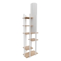 Põrandalamp riiulitega VOGUE 1xE27/40W/230V 160 cm valge