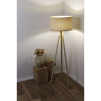 Põrandalamp STANDART 1xE27/60W/230V beež