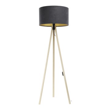 Põrandalamp STANDART 1xE27/60W/230V hall/beež