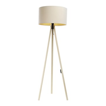 Põrandalamp STANDART 1xE27/60W/230V kreemikas/beež