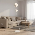 Põrandalamp TATU 2xG9/8W/230V valge