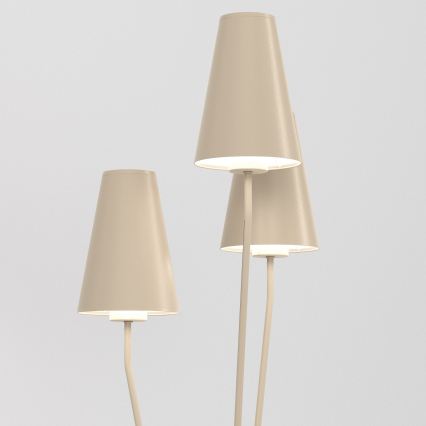 Põrandalamp TREFOT 3xE14/15W/230V beež