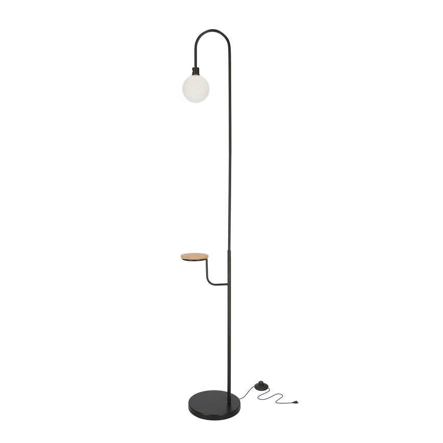 Põrandalamp VANITY 1xG9/40W/230V must