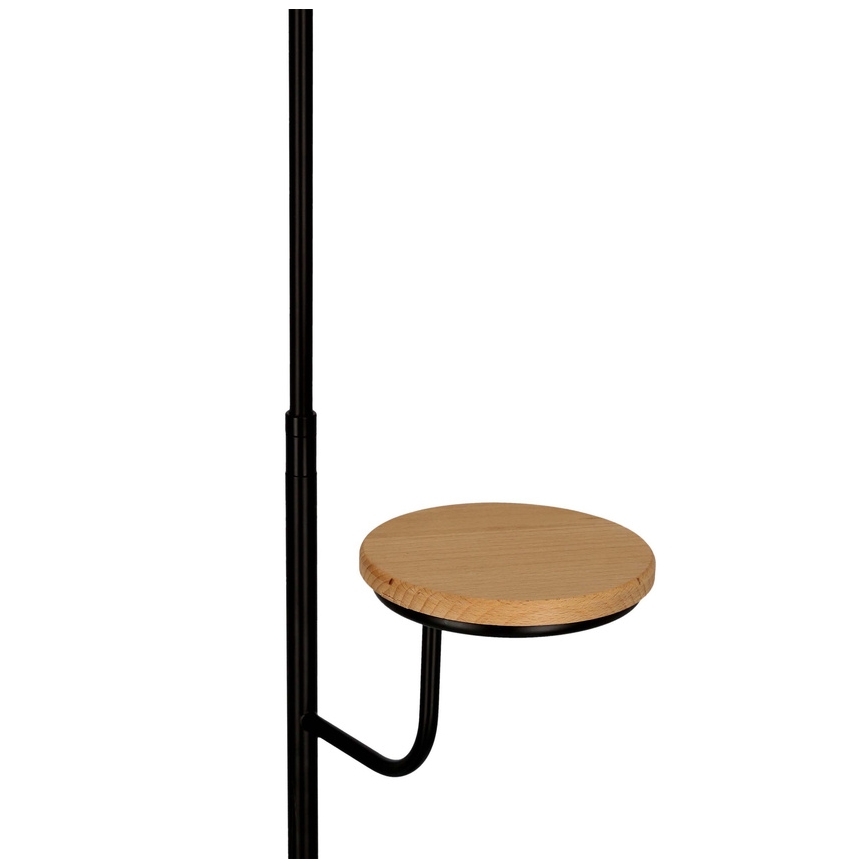 Põrandalamp VANITY 1xG9/40W/230V must