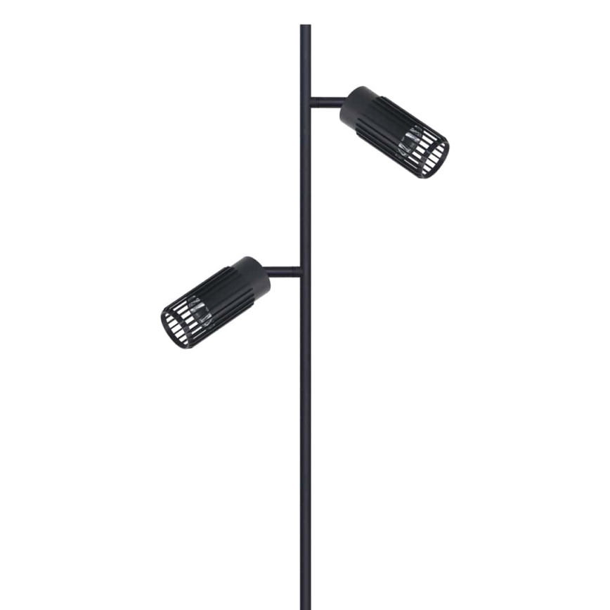 Põrandalamp VERTICAL 2xGU10/8W/230V must