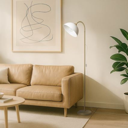 Põrandalamp ZACK 1xE27/15W/230V beež