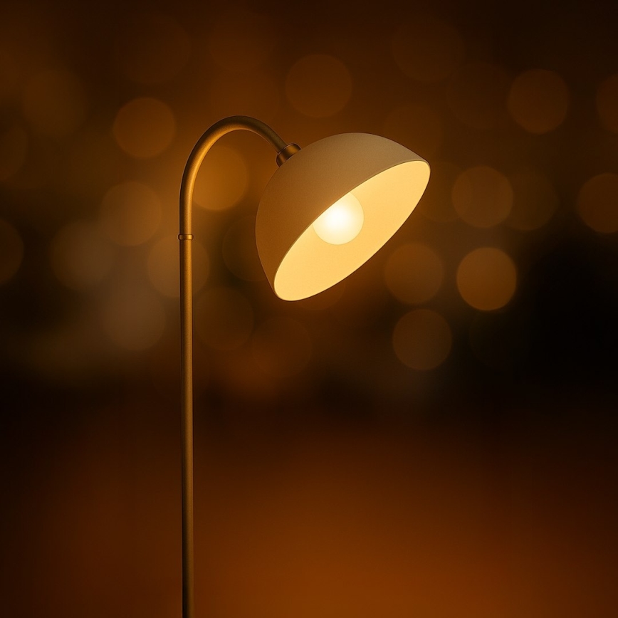 Põrandalamp ZACK 1xE27/15W/230V beež