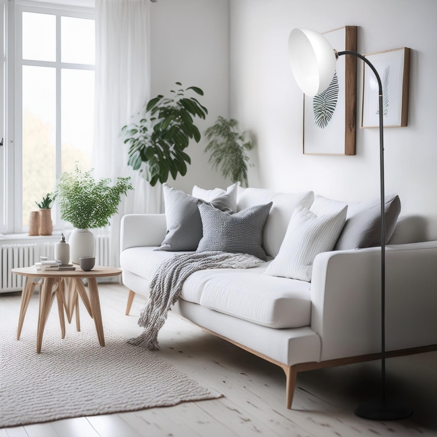 Põrandalamp ZACK 1xE27/15W/230V must