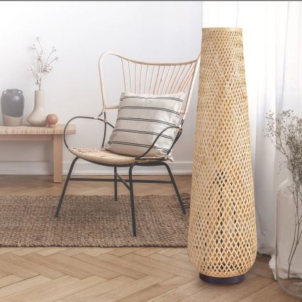 Põrandalamp ZANZIBAR 1xE27/20W/230V beež