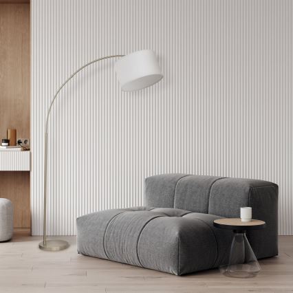 Põrandalamp ZENITH 1xE27/15W/230V mattkroom/valge