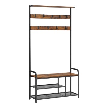 Põrandanagi NAVOR pruun/must