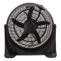 Põrandaventilaator 100 W/230 V, läbimõõt 50 cm, must