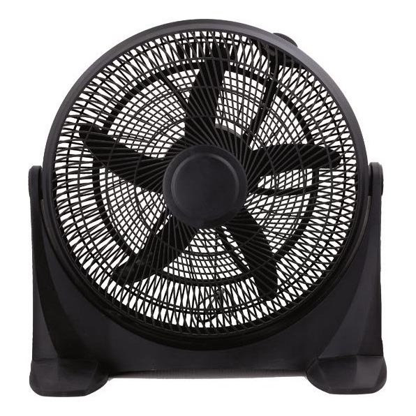 Põrandaventilaator 100 W/230 V, läbimõõt 50 cm, must