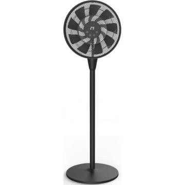 Põrandaventilaator 25W/230V 130 cm must + kaugjuhtimispult