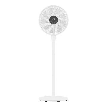 Põrandaventilaator 25W/230V 130 cm valge + kaugjuhtimispult