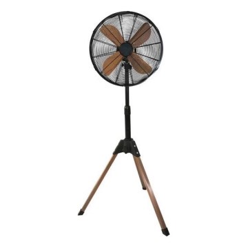 Põrandaventilaator 60W/230V 133 cm must/vaskne + kaugjuhtimispult