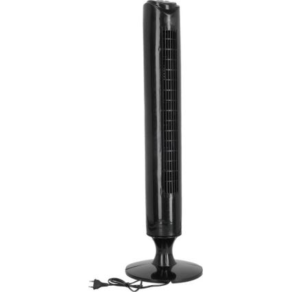 Põrandaventilaator LISSE 45W/230V 91,4 cm must + kaugjuhtimispult