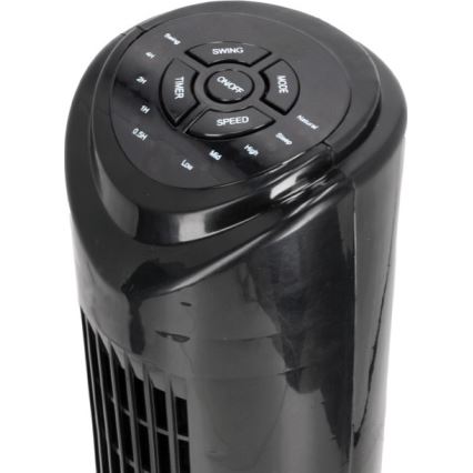 Põrandaventilaator LISSE 45W/230V 91,4 cm must + kaugjuhtimispult