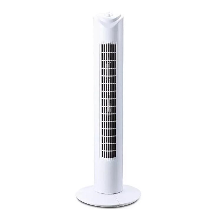 Põrandaventilaator taimeriga 45W/230V valge