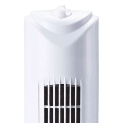 Põrandaventilaator taimeriga 45W/230V valge