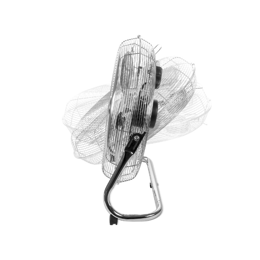 Põrandaventilaator VIENTO 200W/230V, läikiv kroom