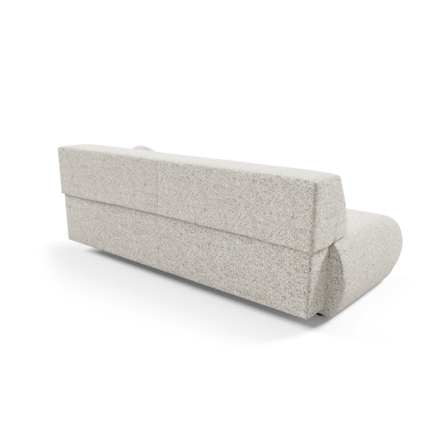 PRATO kolmeistmeline diivanvoodi panipaigaga, beež