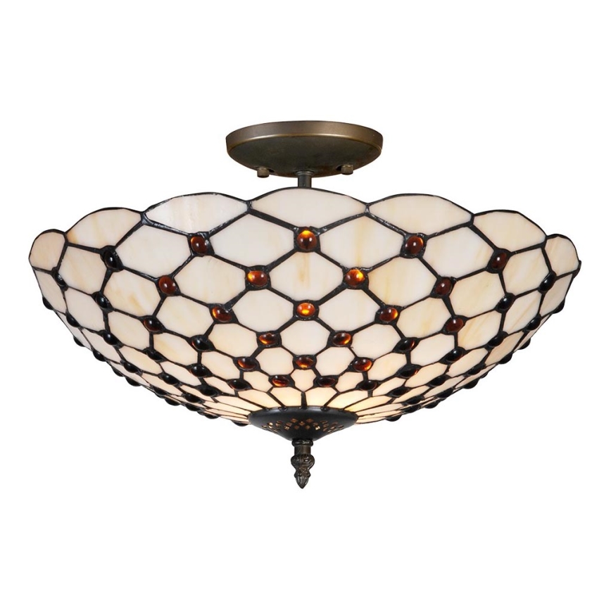 Prezent 109 - Laevalgusti TIFFANY 109 2xE27/40W/230V