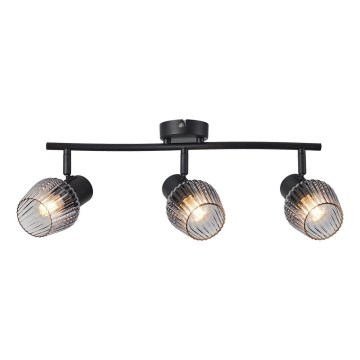 Prezent 14102 - Kohtvalgusti OASIS 3xE27/60W/230V must/suitsune