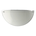 Prezent 1421 NS - Asendusklaas seinavalgustile DISC E27 12,5x25 cm valge