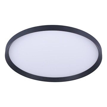 Prezent 17311 - ADRA LED laevalgusti LED/42W/230V + LED/13W 3000/4000/6000K, läbimõõt 48,5 cm, must