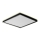 Prezent 27313 -LED Laevalgusti vannituppa CORDIA SQ LED/18W/230V 3000/6000K IP54 must