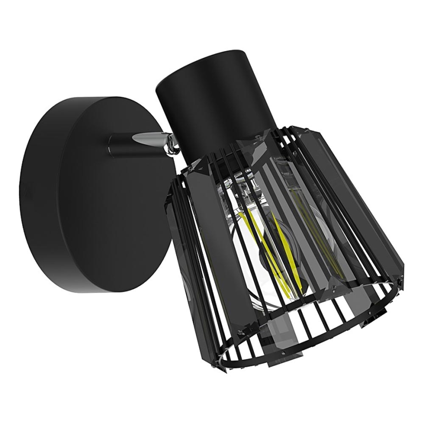 Prezent 27516 - Kohtvalgusti seinale PONTEO 1xE27/40W/230V must