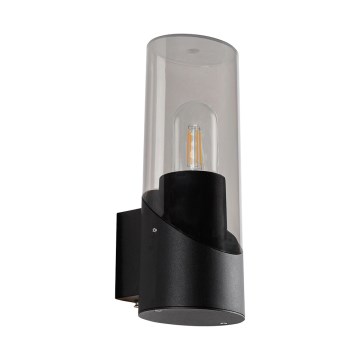 Prezent 28208A - Väli seinavalgusti ACREA 1xE27/35W/230V IP54 must