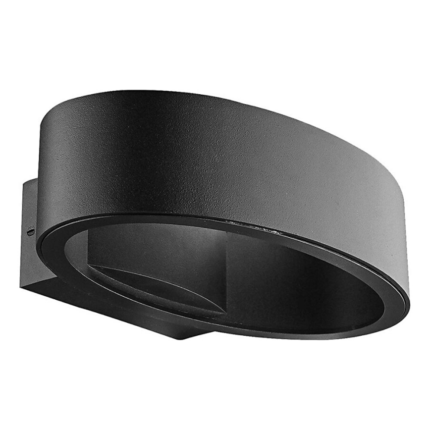 Prezent 31312 - LED Väli seinavalgusti REBUS LED/5W/230V IP44 must